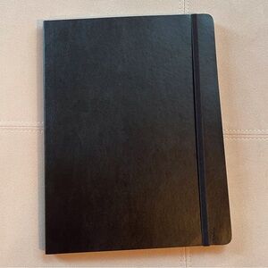 Moleskine black notebook